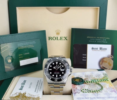 ROLEX - 43mm Acero Inoxidable ROJO Sea Dweller Mark II Modelo 126600 - SANT BLANC Foto 1 de 4
