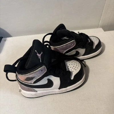 Nike Niños Air Jordan 1 Mid SE DM6217-001 Multicolor Tenis Zapatos Talla 6C Foto 1 de 4