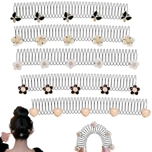 SAMIQU Hair Clip Headband, Stretch Hair Fixer Comb for Thin Hair&Thick Hair, ... - Picture 1 of 6