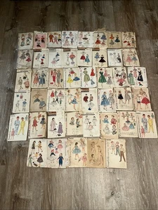 Lot of 45 Vtg 1950’s Sewing Patterns McCall  Simplicity Advanced Butterick Ect.. - Picture 1 of 20