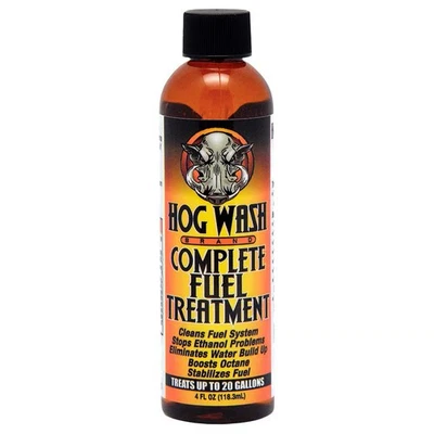 Hog Wash Complete Fuel Treatment - 4oz. Motorcycle ATV/UTV Street Bike Dirt bike - Image 1 of 4