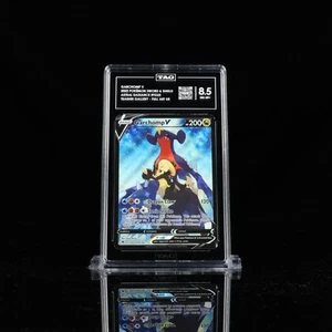 Pokemon Garchomp V SWSH10: Astral Radiance Trainer Gallery TG23/TG30 TAG 8.5 - Picture 1 of 2