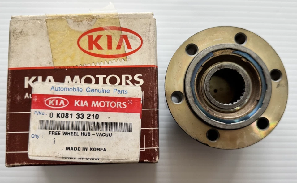 ¡¡GENUINO NUEVO!! Kia 0K081-33-210 buje de rueda libre-aspirador Foto 1 de 2