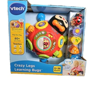 VTech Crazy Legs Learning Bugs Toy 12-36 Months Shapes Numbers Motor Skills NEW - Picture 1 of 6