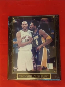 KOBE BRYANT & VINCE CARTER 8x10 Plaque - Picture 1 of 3