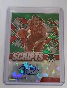 2020-21 Panini Mosaic Scripts Green Ice Prizm Brent Barry #SC-BBR Auto - Picture 1 of 2