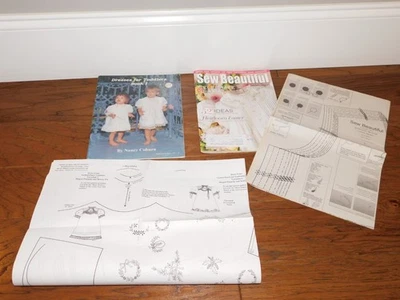 LOT 2 Dresses for Toddlers Book 1 Gingersnap Designs & Sew Beautiful -Patterns - Image 1 of 4