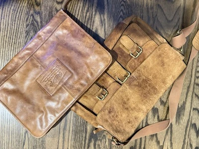 Juego de bolsa de mensajero y portafolio Rawlings Foto 1 de 4