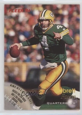 1996 Fleer Brett Favre #51 HOF - Image 1 of 2