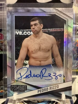 2025 Combat Anthology Silver Foil Pedro Rizzo Auto TZ - Image 1 of 2