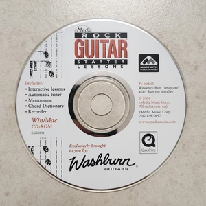 eMedia Rock Guitar Starter Lessons (PC; 2004) #1991 - Picture 1 of 2