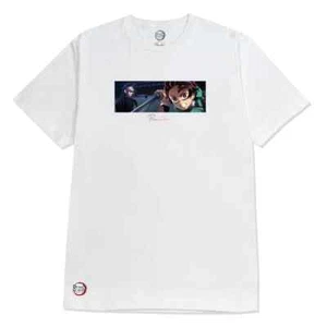 Maglietta Primitive x Demon Slayer Showdown bianca - T-shirt a maniche corte da uomo - Foto 1 di 1