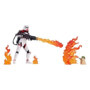 Star Wars The Mandalorian Incinerator Trooper and Grogu 3.75 Inch Scale Figure - Picture 1 of 5