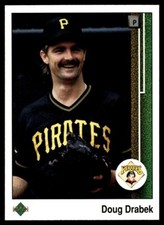 1989 Upper Deck #597 Doug Drabek Pittsburgh Pirates