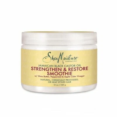 Shea Moisture Jamaican Black Castor Oil Strengthen & Restore Smoothie 12oz / 340 - Image 1 of 3