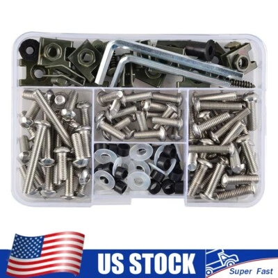 Fairing Bolts Kit M5 M6 Screws For Suzuki GSXR 600 700 1000 1300 / GSX650F SV650 - Image 1 of 4