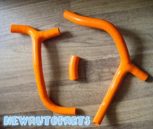 Orange Silicone Radiator Hose Y For 2009-2012 2010 2011 HONDA CRF450R CRF450 Kit - Picture 1 of 6