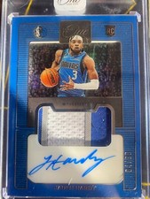 2022-23 Panini One and One Jaden Hardy Prime Rookie Jersey Auto #04/99