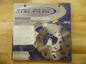 F-ROT4 STREAMLINE FRONT LEFT/RIGHT ROTOR KAWASAKI SUZUKI BRAND NEW UNUSED STEEL - Picture 1 of 1