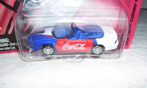 Coca Cola Patriotic Car 2000 Chevy Camaro Convertible 2003 Johnny Lightning - Picture 1 of 2