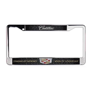 Cadillac Chrome License Plate Frame Cover - Picture 1 of 1
