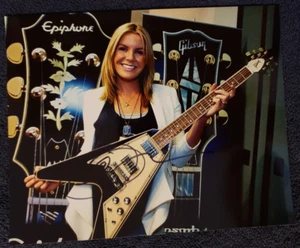 GRACE POTTER AND THE NOCTURNALS SIGNED 8X10 PHOTO GIBSON PROMO XRARE L@@K PROOF! - Picture 1 of 3