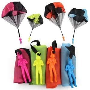 5PCS/Set Kids Hand Throwing Parachute Toy for Children's Educational Outdoor  - Photo 1 sur 12