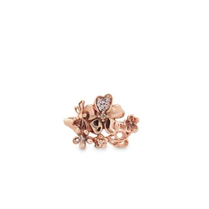 Pandora Rose Floral Cluster Ring - 187083NPRMX Size 7.5 Authentic BNWOT - Picture 1 of 2
