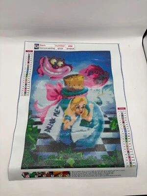 Diamond Art Painting Kit - 30cmx40cm - Disney Alice in Wonderland - QF229 - Image 1 of 4
