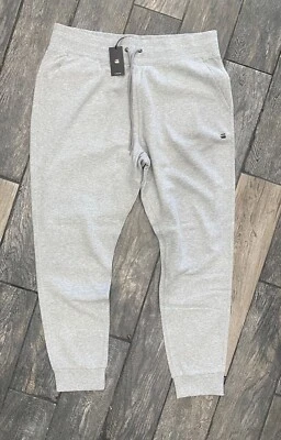 G Star Basic Logo DOAX 3D Tapered Jogger Sweatpants In Grey Hthr Size xxLarge - Image 1 of 2