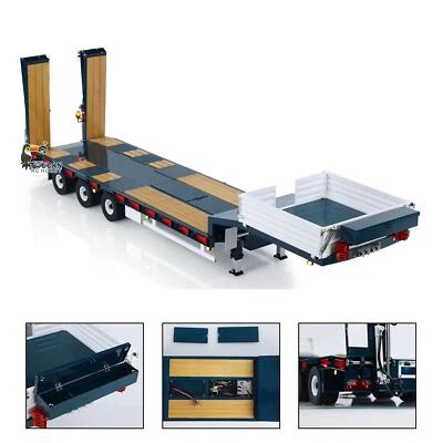 LESU Metal Trailer Hydraulic Lifting Tailboard Painted for RC Tractor Truck Car - Image 1 of 4