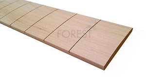 Hard Maple Guitar Fretboard, Fingerboard 24.562" Gibson ® Scale, Slotted R 12" - Picture 1 of 3