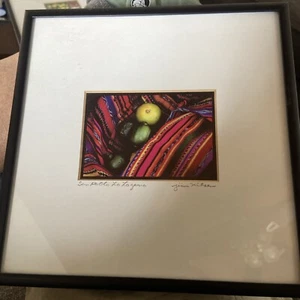 Photo Art Jim Nilsen Photography Framed Matted Signed Image #50 7"x7" - Picture 1 of 2