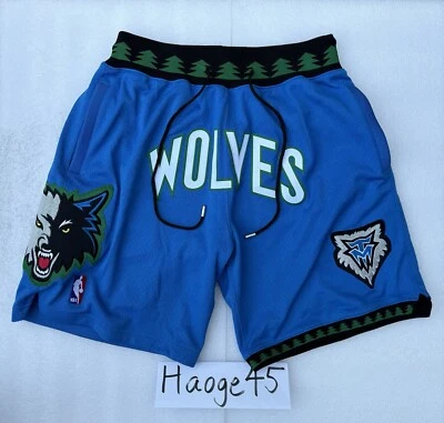 Шорты Just Don x Mitchell & Ness Minnesota Timberwolves 2003-04 размер средний  - Изображение 1 из 4