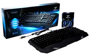 AULA SI-862 Mechanical Gaming Keyboard RGB LED Anti-Ghosting Wired Black - Picture 1 of 7