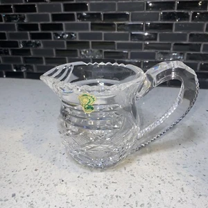 Jarra jarra de crema de leche Waterford Crystal Master Cutter Irlanda - Imagen 1 de 10
