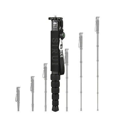 Sirui P-326 Monopod Professional Carbon Fiber Portable Monopod 6-Section - Image 1 of 4
