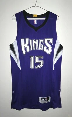 Camiseta Adidas Auténtica Rev 30 DeMarcus Cousins Sacramento Kings #15 M 40 Foto 1 de 4