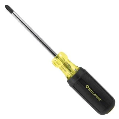 Eclipse 800-094 Phillips Screwdriver, #2x4", Rubber Grip - Image 1 of 3