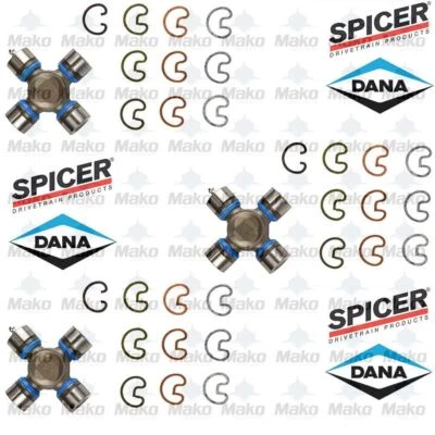 Juego de 3 juntas en U Spicer 5-1330-1X para eje de transmisión Ford F150/F250/F350 '68-'07 Foto 1 de 2