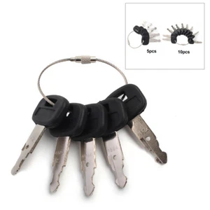 lgnition Keys 10pcs Fit For Kubota Mini Excavator #459A RC411-53933 RC461-53930 - Picture 1 of 18