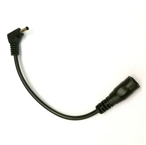 5.5mm x 2.5mm to 90° Right Angle 3.5mm x 1.35mm DC POWER ADAPTER CABLE - Picture 1 of 4