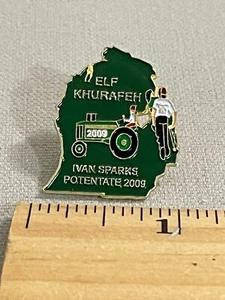 Shriners Freimaurer Schrein Fez Hut Anstecknadel Freimaurer Michigan Ivan Funken - Bild 1 von 3