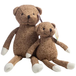 2x Brown Plush Teddy Bear Stuffed Animal Doll Soft Plushies Toy Gift For Kids - Picture 1 of 5