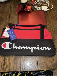 Champion LIFE Utility Duffel Bag With Oversized Logo One Size - Picture 1 of 6