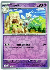 Pokémon TOGETIC 071/191 Reverse Holo Chispas Fulgurantes SSP ES Español Card NM - Imagen 1 de 2