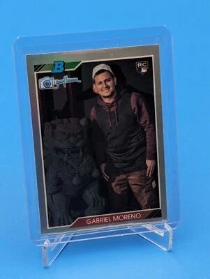 2023 Bowman’s Best-Bowman By Randy Johnson-Gabriel Moreno RC #92RJ-13 - Image 1 of 2