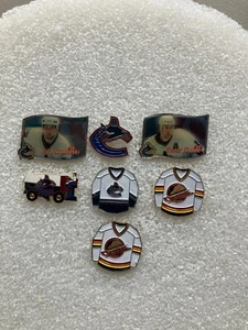 Lote de prendedores Vancouver Canucks (7) prendedores de camiseta--pins de fotos ++ - Imagen 1 de 1