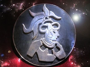 Metaphysical Necklace SECRET DARK MOON WARRIOR Magick Scholars Cassia4 - Picture 1 of 2