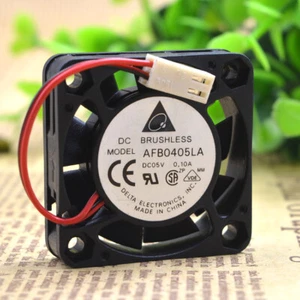 1 pcs Delta AFB0405LA 5V 0.1A 4010 4CM USB double ball mute cooling fan - Picture 1 of 2
